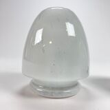 Set of 2 glashutte limburg handmade table lamps, 1970s