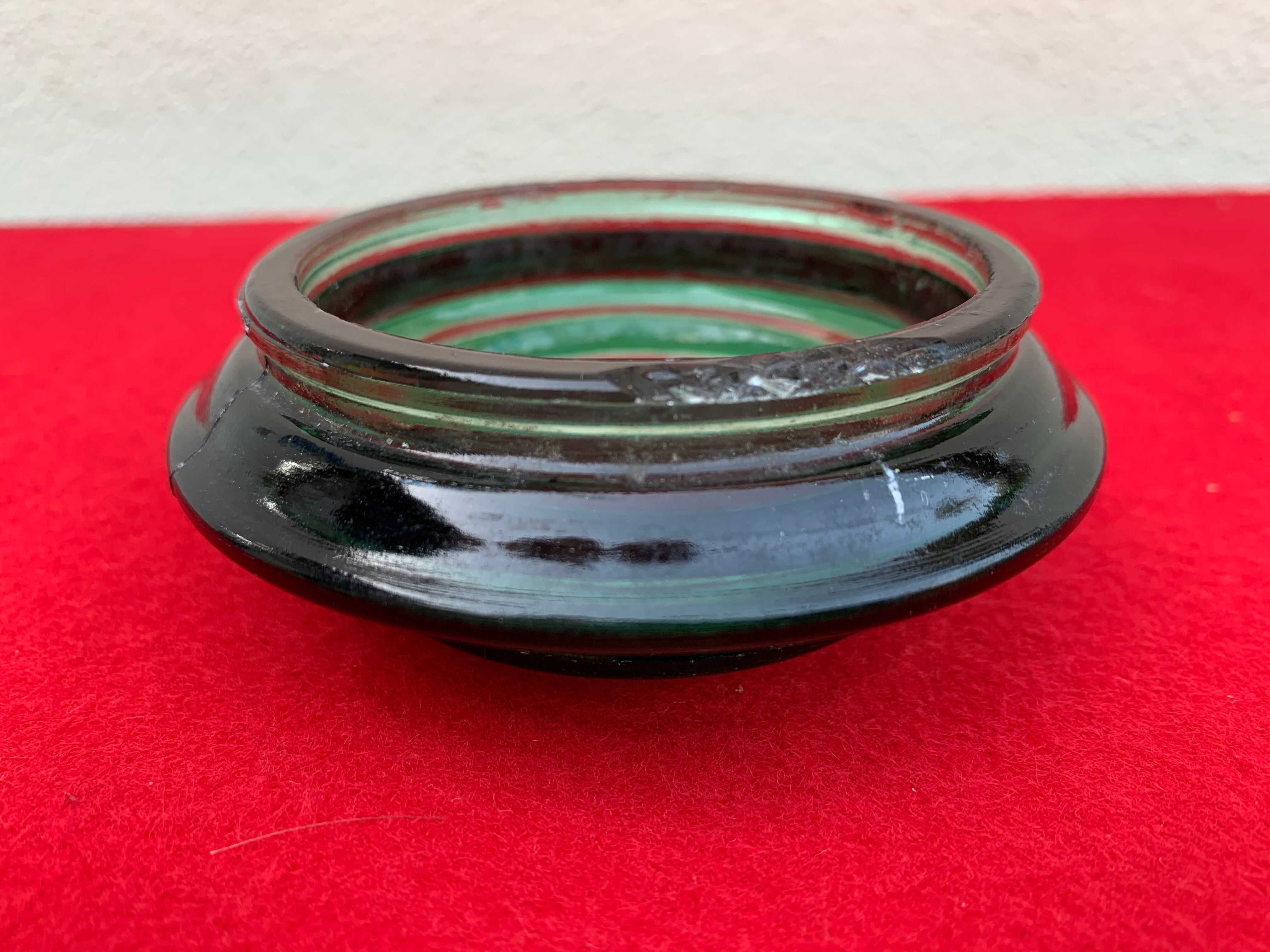 Glass apothecary jar