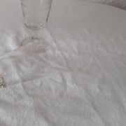 3 verres anciens bullés grand modèle à frises début xxième