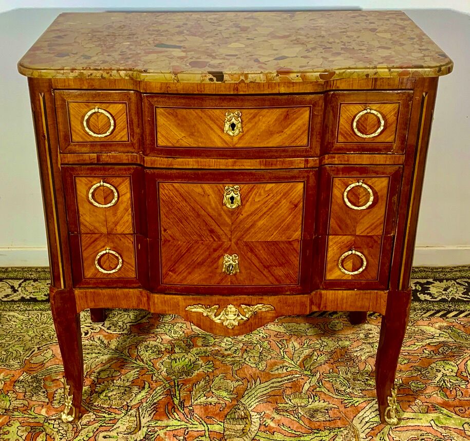 Louis XVI style chest of drawers