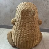 Wicker Frog Basket
