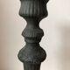 Old cast iron candlestick
