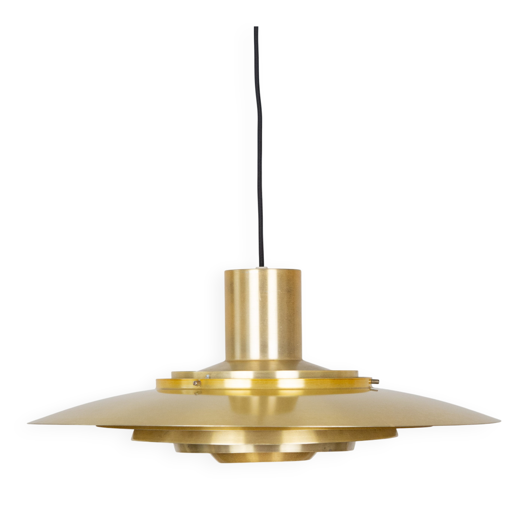 Danish vintage pendant lamp P376 by Fabricius and Kastholm, Nordisk Solar