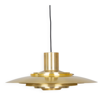 Danish vintage pendant lamp P376 by Fabricius and Kastholm, Nordisk Solar