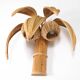 Paire d’appliques « cocotier/palmier » en rotin