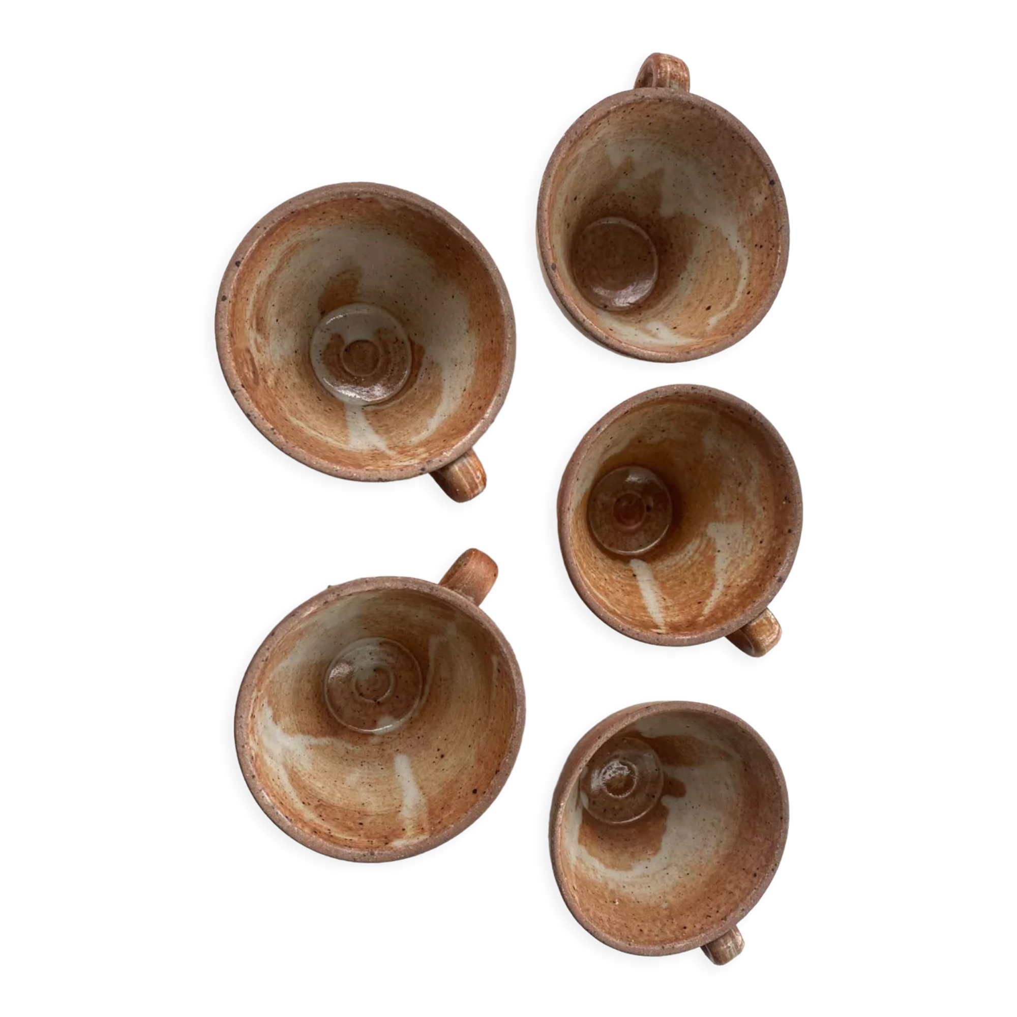 Selency x bhv 5 stoneware cups