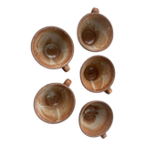 Selency x bhv 5 stoneware cups