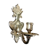 Brass wall candle holder