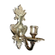 Brass wall candle holder