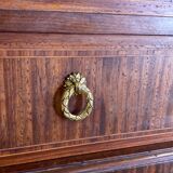 Bedside table Louis XVI marquetry