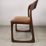 4 baumann sleigh chairs