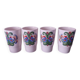 4 tasses , gobelets en céramique Villeroy et Boch