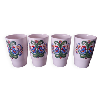 4 tasses , gobelets en céramique Villeroy et Boch