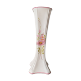 Lunéville – Reverb vase in earthenware – Pink floral decoration – 782/30