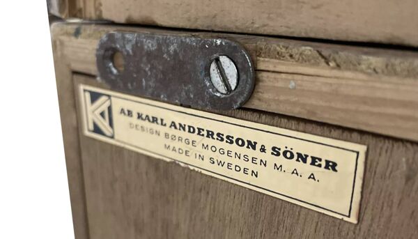 Buffet par Borge Mogensen pour Karl Andersson & Sons, design danois des années 60.