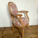 Louis XVI medallion armchair