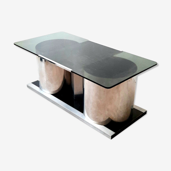 Coffee table forming bar by Lodovico ACERBIS Vintage Futuristic movement of the 70s
