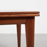 Midcentury wider Danish dining table in teak by Niels Otto Møller 1960s