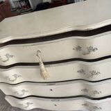 Commode blanche Louis XIV