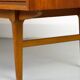 Teak sideboard with sliding door and drawers, 1960s.