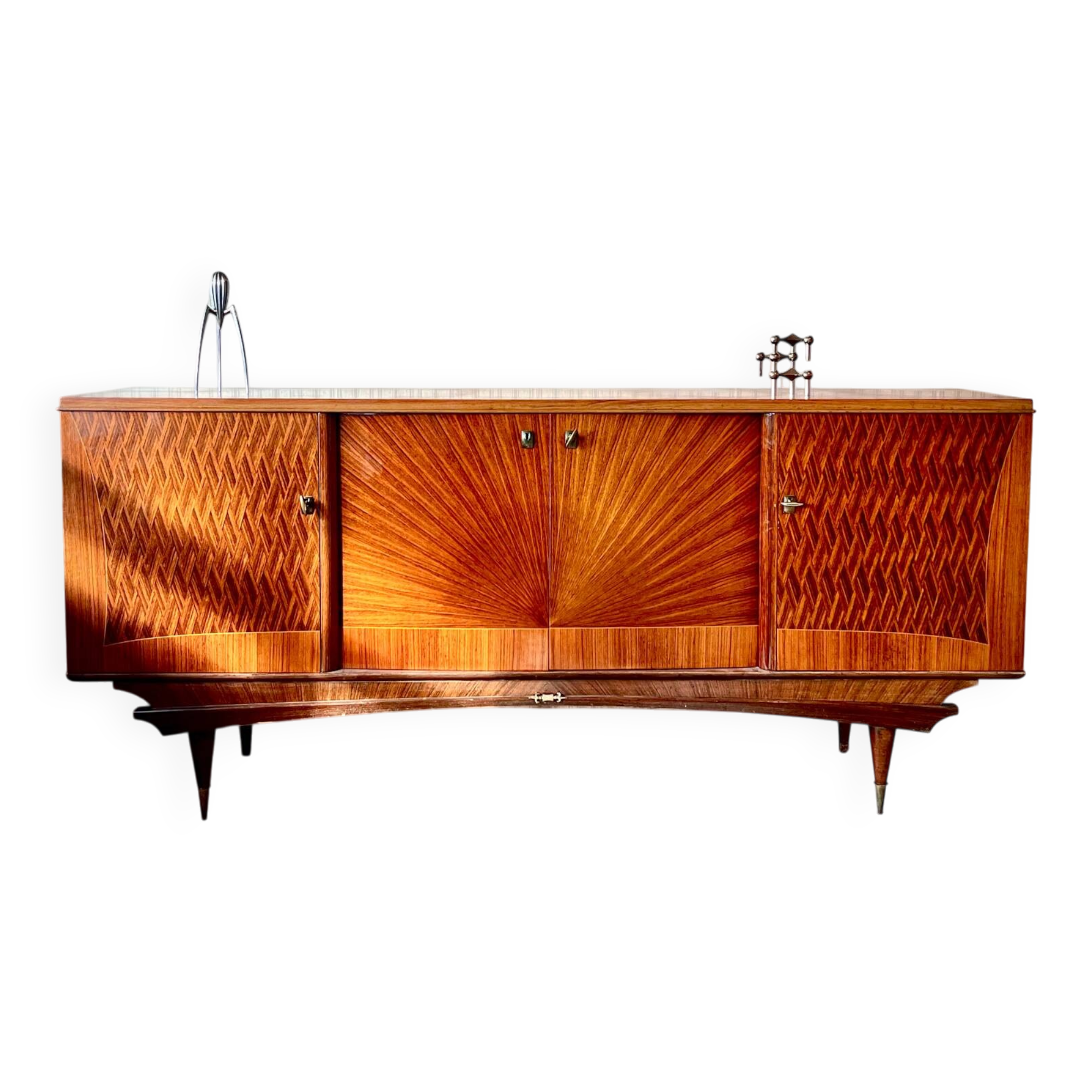 Buffet in rosewood and maple, 1960