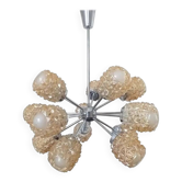 Midcentury Atomic Sputnik Chandelier, Germany, 1970s