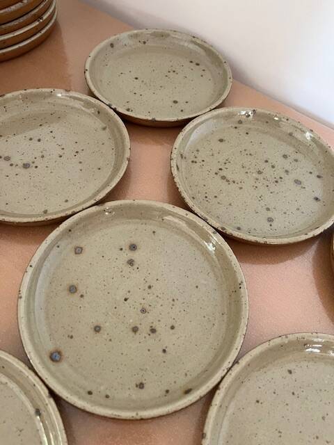 Set of stoneware tableware - 45 pieces