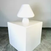 Murano Table Lamp By Venini, Italy, 1970S
