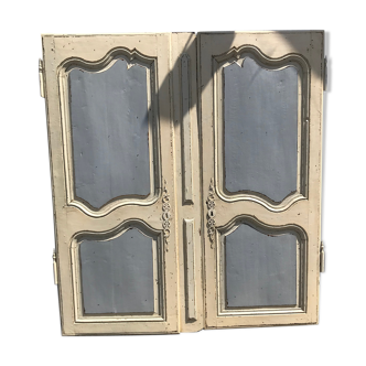 Series of two 18th century oak closets