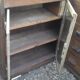 Oak art deco corner unit