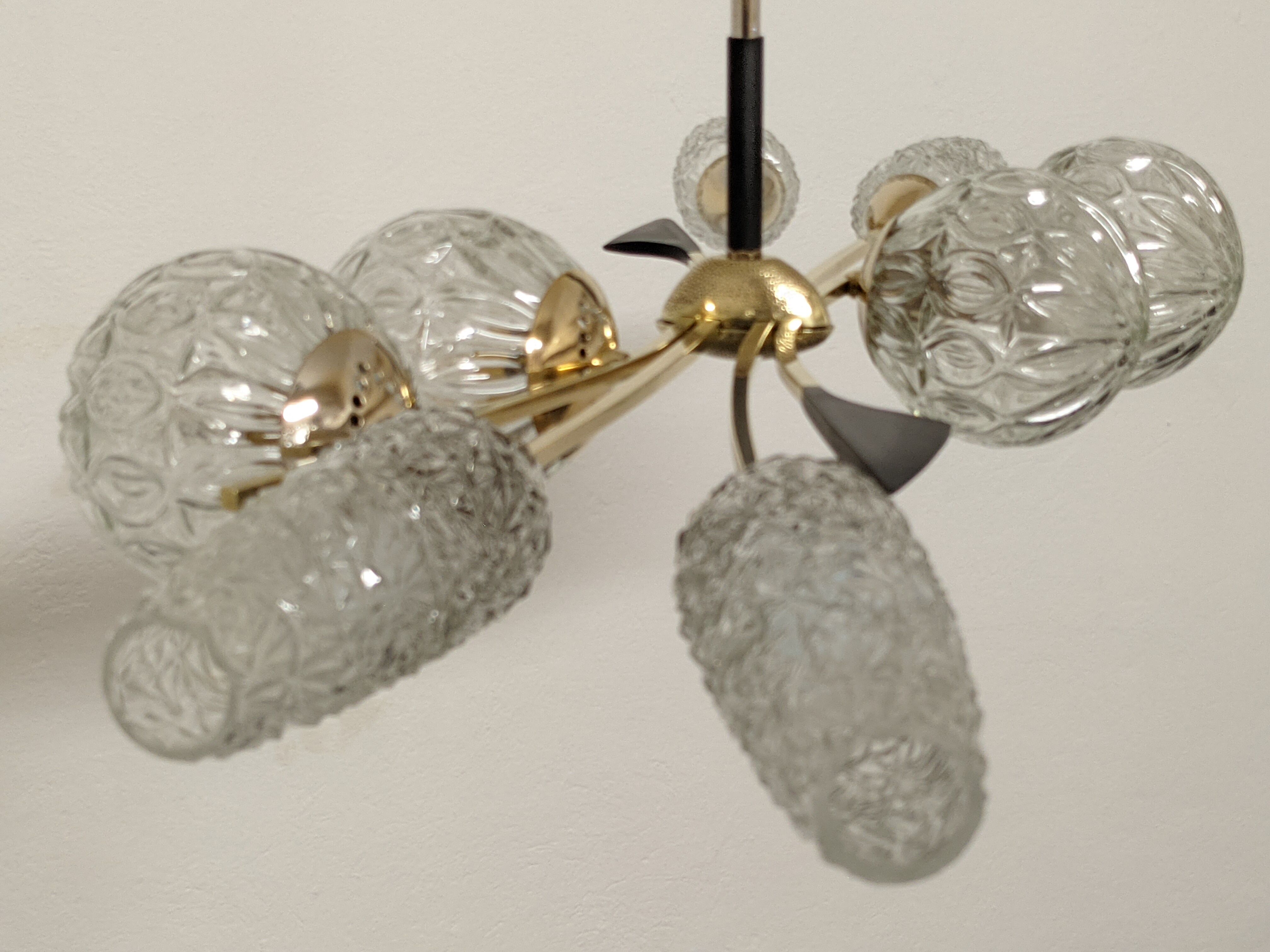 Arlus chandelier with 8 fires of the 50s/60s
