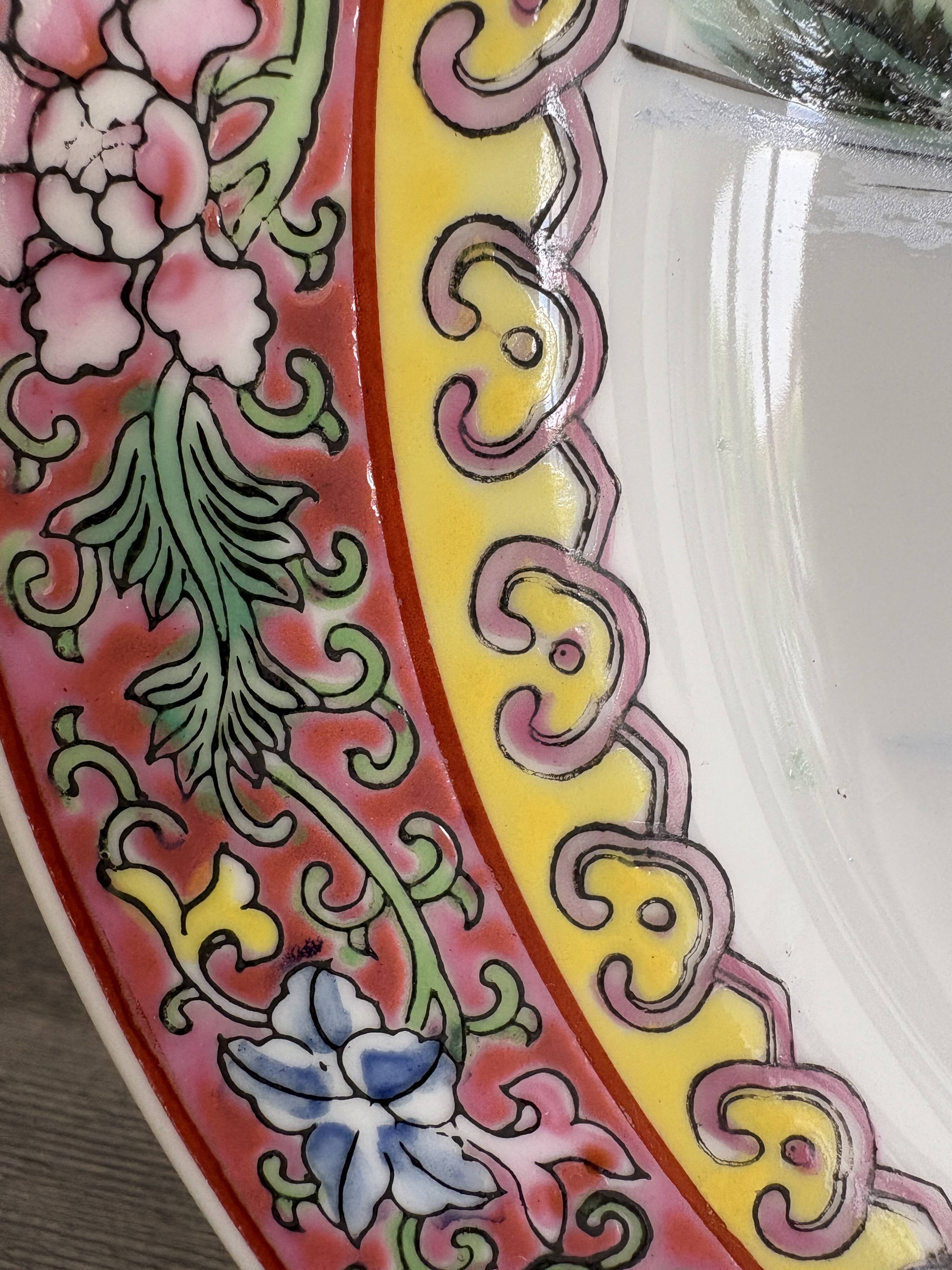 Chinese porcelain plate