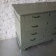 Clear khaki dresser