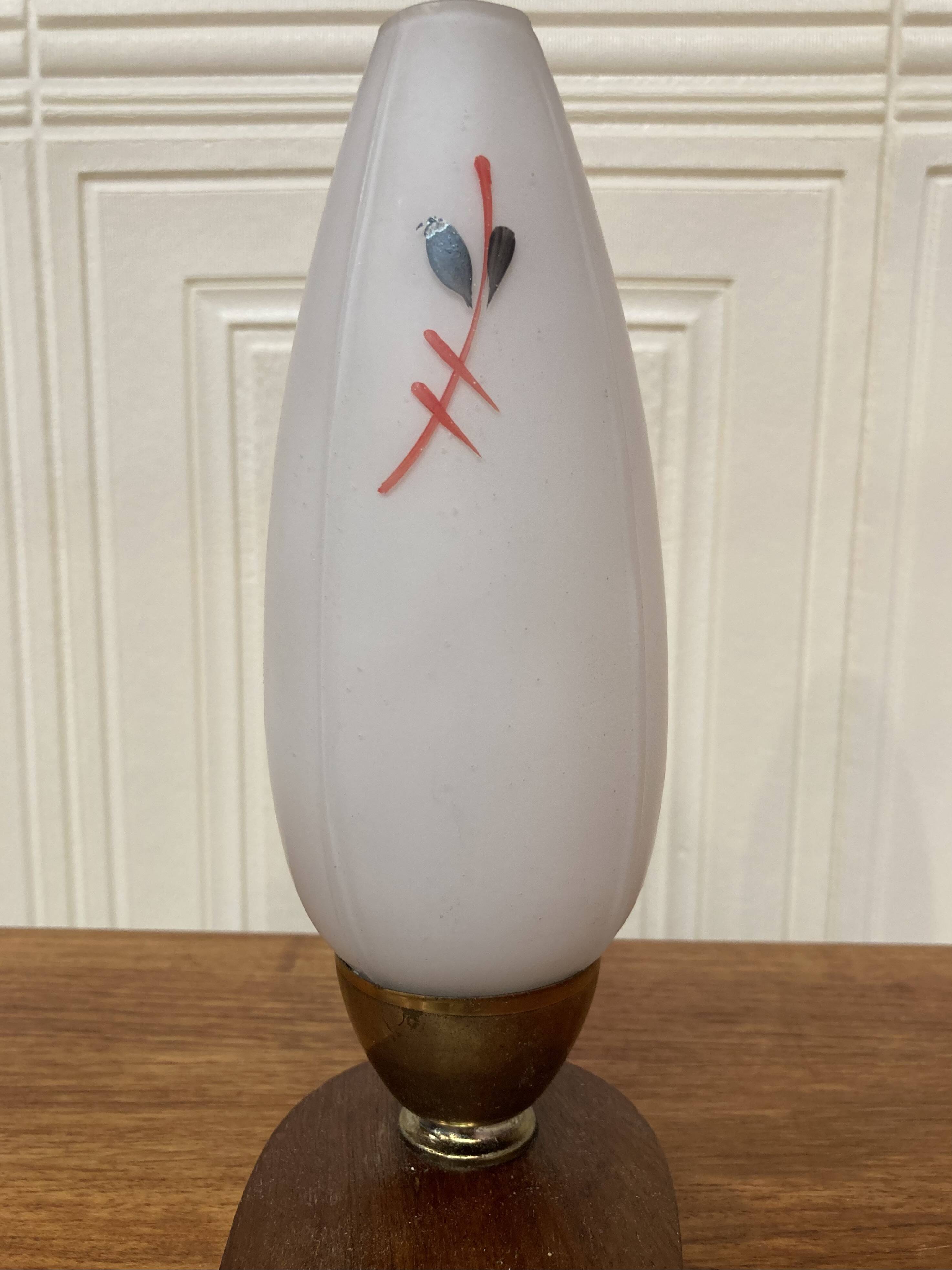 Elegant lamp Scandinavian design 1950.