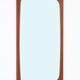 Fully restored mid-century teak mirror / Danish Modern design / 1960s
