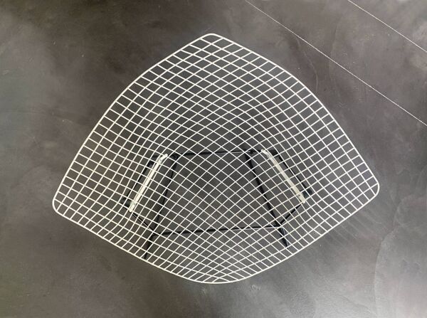 Fauteuil Big Diamond, Harry Bertoia pour Knoll International années 1950-60, restaurée