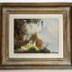 Painting: oil on canvas - mountain landscape