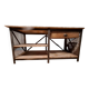 Industrial-style decorative furniture. Visible in the series Le Baron noir.