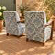 2 fauteuils style Art déco, années 50