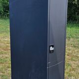 Industrial cabinet navy blue iron