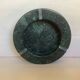 Empty pocket ashtray green marble