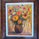 Painting: Oil on canvas - bouquet of flowers
