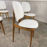 Six Baumann chairs 1950 "Pégase"