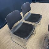 Set of 4 matrix chairs by tolleson for krueger 70s usa