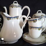 Limoges, Jean Boyer - Art Deco service for 7 people. 1920-1934