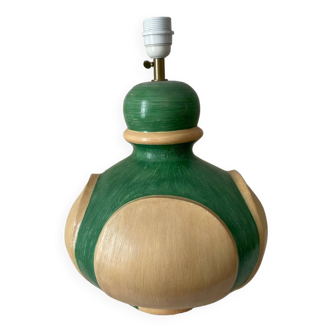 Wooden lamp base