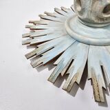 Sunburst wall lamp