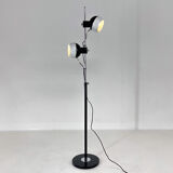Adjustable Magnetic Floor Lamp, Restored, Czechoslovakia