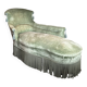 Méridienne Napoléon III velours