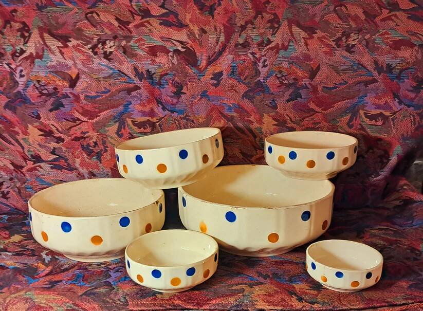 “Russian doll” salad bowls in Sarreguemines